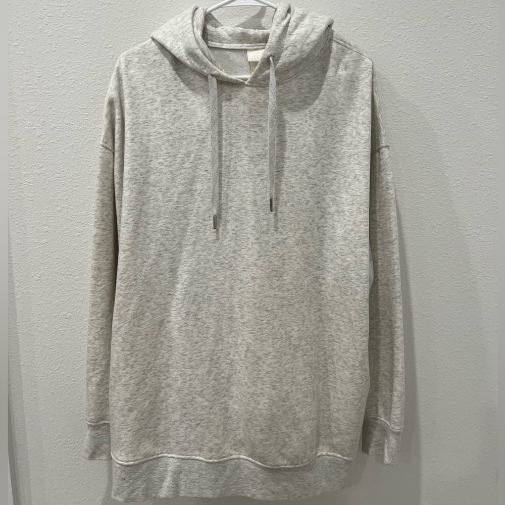 Unisex Oversized Heather Gray Hoodie